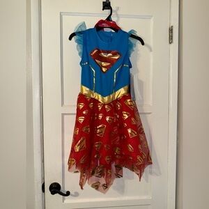 Child Supergirl Costume large 12/14 NWT